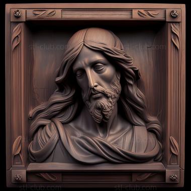 3D model st jesus (STL)